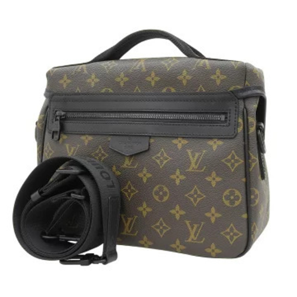 Louis Vuitton LV Bag Trail Monogram Brown Shoulder Messenger Macassar